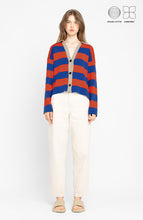 Load image into Gallery viewer, LOREAK MENDIAN | Nikole Pullover | Blue & Red - LONDØNWORKS