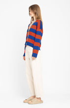 Load image into Gallery viewer, LOREAK MENDIAN | Nikole Pullover | Blue & Red - LONDØNWORKS