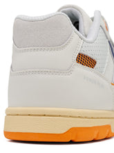 Load image into Gallery viewer, HUMMEL | Power Play LX-E Court Trainers | Marshmallow & Orange Flame - LONDØNWORKS