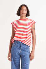 Load image into Gallery viewer, COMPANIA FANTASTICA | Striped Tank Top | Red - LONDØNWORKS