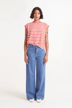Load image into Gallery viewer, COMPANIA FANTASTICA | Striped Tank Top | Red - LONDØNWORKS