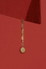 Load image into Gallery viewer, PALAS | Palma Sand Medal Necklace | Gold Plated - LONDØNWORKS