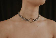 Load image into Gallery viewer, MYSTICUM LUNA | Redemption O Ring Chain Choker | Stainless Steel - LONDØNWORKS
