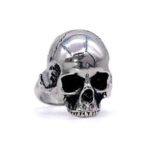 Load image into Gallery viewer, MYSTICUM LUNA | Hel Skull Ring | Stainless Steel - LONDØNWORKS