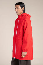 Load image into Gallery viewer, FLOTTE | Amelot Raincoat | Rouge - LONDØNWORKS