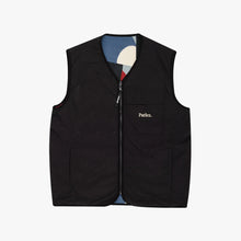 Load image into Gallery viewer, PARLEZ | Amisk Reversible Gilet | Black - LONDØNWORKS