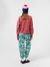 Load image into Gallery viewer, BOBO CHOSES | Embroidery Mock Neck Sweatshirt | Faded Burgundy - LONDØNWORKS