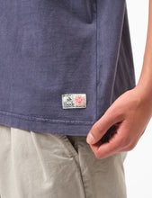 Load image into Gallery viewer, BHODE | Pigment Washed Tee | Crown Blue - LONDØNWORKS
