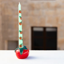 Load image into Gallery viewer, TALKING TABLES | Ceramic Tomato Candle Holder | Red - LONDØNWORKS