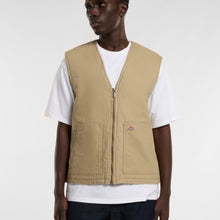 Load image into Gallery viewer, DICKIES | Duck Canvas Padded Gilet | Desert Sand - LONDØNWORKS