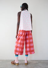 Load image into Gallery viewer, DR BLOOM | Bomba Vichy Trousers | Red & Pink - LONDØNWORKS