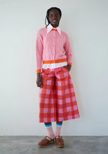 Load image into Gallery viewer, DR BLOOM | Bomba Vichy Trousers | Red & Pink - LONDØNWORKS