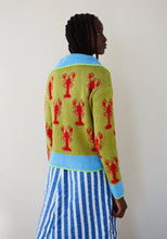 Load image into Gallery viewer, DR BLOOM | Lobster Sweater | Green - LONDØNWORKS