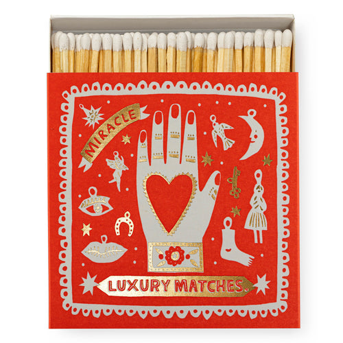 ARCHIVIST | Square Matchbox | Miracle Luxury Matches - LONDØNWORKS