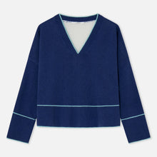 Load image into Gallery viewer, DR BLOOM | Chipiron Sweater | Blue - LONDØNWORKS