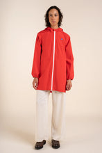 Load image into Gallery viewer, FLOTTE | Amelot Raincoat | Rouge - LONDØNWORKS