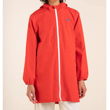 Load image into Gallery viewer, FLOTTE | Amelot Raincoat | Rouge - LONDØNWORKS