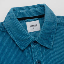 Load image into Gallery viewer, PARLEZ | Track Cord Shirt | Dusty Blue - LONDØNWORKS