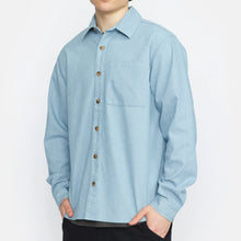 Load image into Gallery viewer, REVOLUTION | 3115 Loose Shirt | Lightblue - LONDØNWORKS