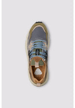 Load image into Gallery viewer, FLOWER MOUNTAIN | Yamano 3 Suede/Nylon Sneakers | Military-Grey-Light Brown - LONDØNWORKS