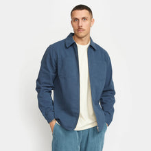 Load image into Gallery viewer, REVOLUTION | 3922 Overshirt with Zipper | Dark Navy - LONDØNWORKS