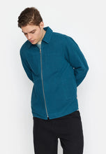 Load image into Gallery viewer, REVOLUTION | 3922 Overshirt with Zipper | Petrol - LONDØNWORKS