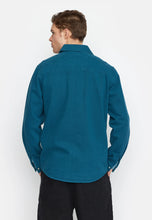 Load image into Gallery viewer, REVOLUTION | 3922 Overshirt with Zipper | Petrol - LONDØNWORKS