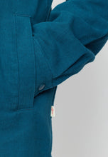 Load image into Gallery viewer, REVOLUTION | 3922 Overshirt with Zipper | Petrol - LONDØNWORKS