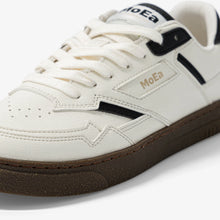 Load image into Gallery viewer, MoEa | GEN9 Corn Grained Vegan Sneakers | Black & White - LONDØNWORKS
