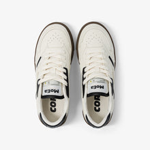 Load image into Gallery viewer, MoEa | GEN9 Corn Grained Vegan Sneakers | Black & White - LONDØNWORKS