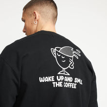 Load image into Gallery viewer, REVOLUTION | 2780 WAK Printed Crewneck | Black - LONDØNWORKS