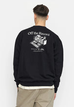Load image into Gallery viewer, REVOLUTION | 2786 REC Printed Crewneck | Black - LONDØNWORKS