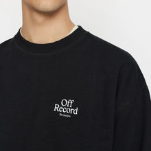 Load image into Gallery viewer, REVOLUTION | 2786 REC Printed Crewneck | Black - LONDØNWORKS