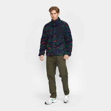 Load image into Gallery viewer, REVOLUTION | 7013 Printed Pocket Teddy | Navy - LONDØNWORKS