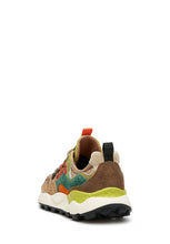 Load image into Gallery viewer, FLOWER MOUNTAIN | Yamano 3 Suede/Nylon Sneakers | Brown-Green - LONDØNWORKS