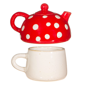 S & B | Tea For One Mushroom Tea Pot - LONDØNWORKS