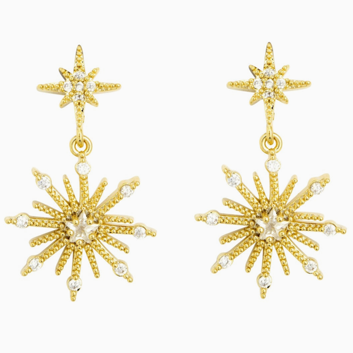 ASHIANA | Northern Star Stud Earrings | Gold