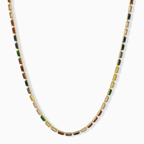 ASHIANA | Priya Rainbow Necklace | Gold