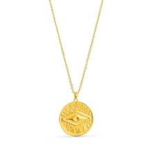 Load image into Gallery viewer, FORMATION | Lumen 'Evil Eye' Necklace | Gold Plated - LONDØNWORKS