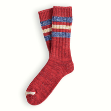 Load image into Gallery viewer, THUNDERS LOVE | Outsider Collection Socks | Red - LONDØNWORKS
