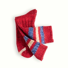Load image into Gallery viewer, THUNDERS LOVE | Outsider Collection Socks | Red - LONDØNWORKS