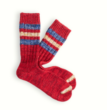 Load image into Gallery viewer, THUNDERS LOVE | Outsider Collection Socks | Red - LONDØNWORKS