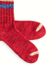 Load image into Gallery viewer, THUNDERS LOVE | Outsider Collection Socks | Red - LONDØNWORKS