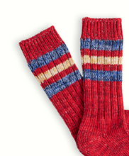Load image into Gallery viewer, THUNDERS LOVE | Outsider Collection Socks | Red - LONDØNWORKS