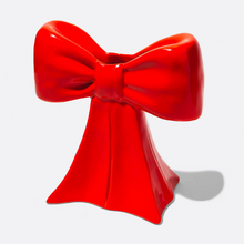 Load image into Gallery viewer, DOIY | Bow Vase| Red - LONDØNWORKS