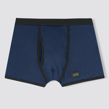 Load image into Gallery viewer, LES BASICS | Le Boxer Brief | Black & Navy - LONDØNWORKS