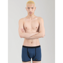 Load image into Gallery viewer, LES BASICS | Le Boxer Brief | Black & Navy - LONDØNWORKS