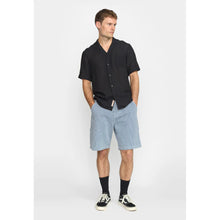Load image into Gallery viewer, REVOLUTION | 3165 Cuban Shirt | Black - LONDØNWORKS