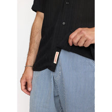 Load image into Gallery viewer, REVOLUTION | 3165 Cuban Shirt | Black - LONDØNWORKS