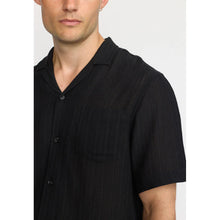 Load image into Gallery viewer, REVOLUTION | 3165 Cuban Shirt | Black - LONDØNWORKS